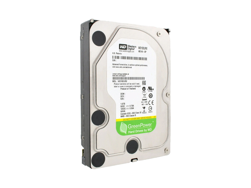 WD10EURX  HDD WD 1TB 3.5'' SATA 6G 5400rpm 64MB