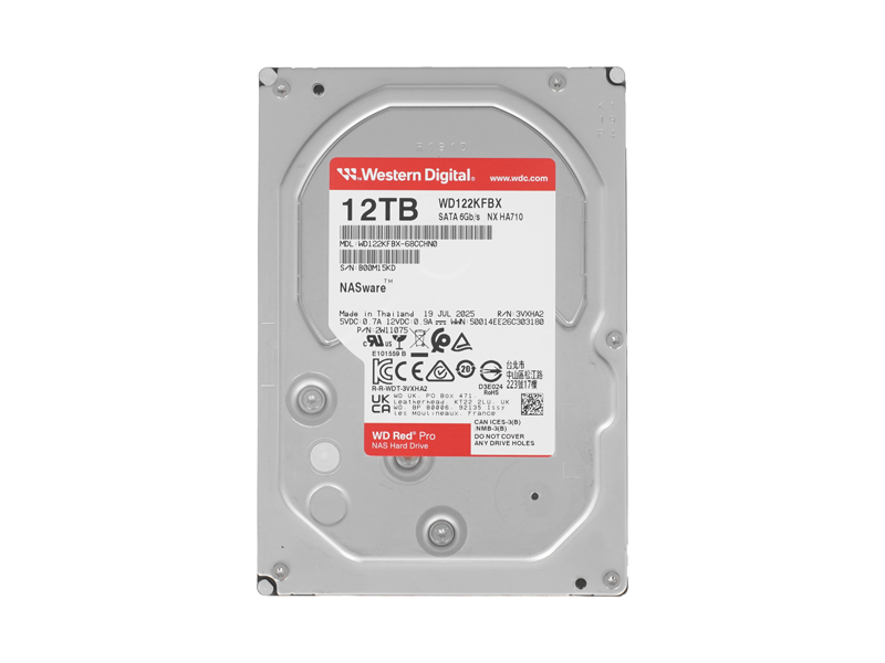 WD122KFBX  HDD WD 12TB 3.5'' SATA 6G 7200rpm 512MB