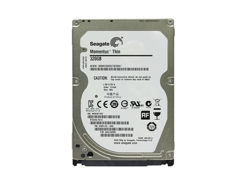 ST320LT012  HDD Seagate 320Gb 2.5'' SATA3G 5400 rpm 16MB Momentus Thin