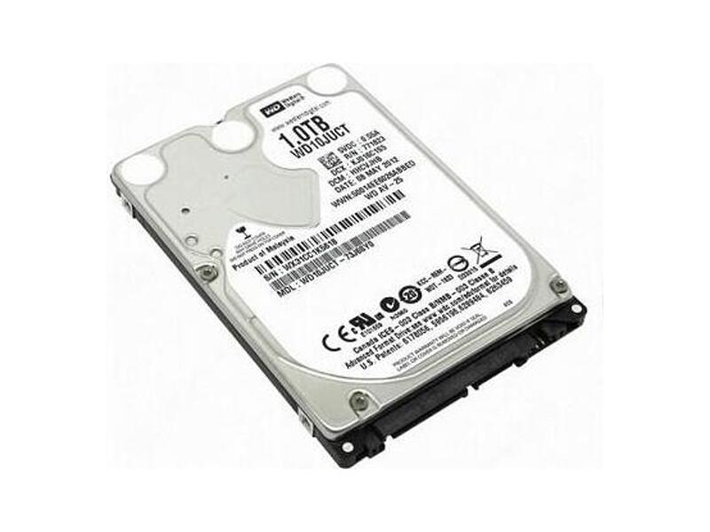 WD10JUCT  HDD Mobile WD BLUE AV-25 WD10JUCT (2.5'', 1TB, 16Mb, 5400rpm, SATA3G) 1