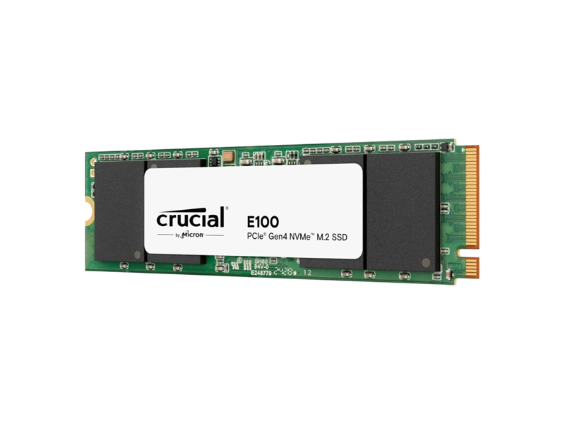 CT1000E100SSD8  SSD Crucial E100 1TB M.2 2280 NVMe PCI-E Gen4 x4 5000/ 4500 MB/ s TBW 80 DWPD 0.1
