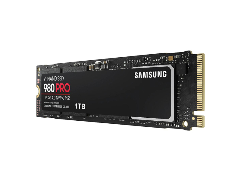 MZ-V8P1T0B/AM  SSD Samsung 1TB M.2 2280 980 PRO PCIe Gen4x4 with NVMe MZ-V8P1T0B 7000/ 5000, IOPS1000/ 1000K, MTBF 1.5M, 3D NAND TLC, 600TBW, 0, 33DWPD