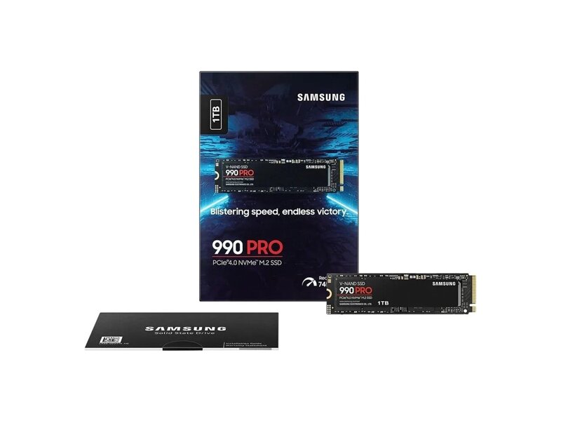 MZ-V9P1T0BW  Samsung SSD 1TB M.2 NVMe 80mm 990 Pro
