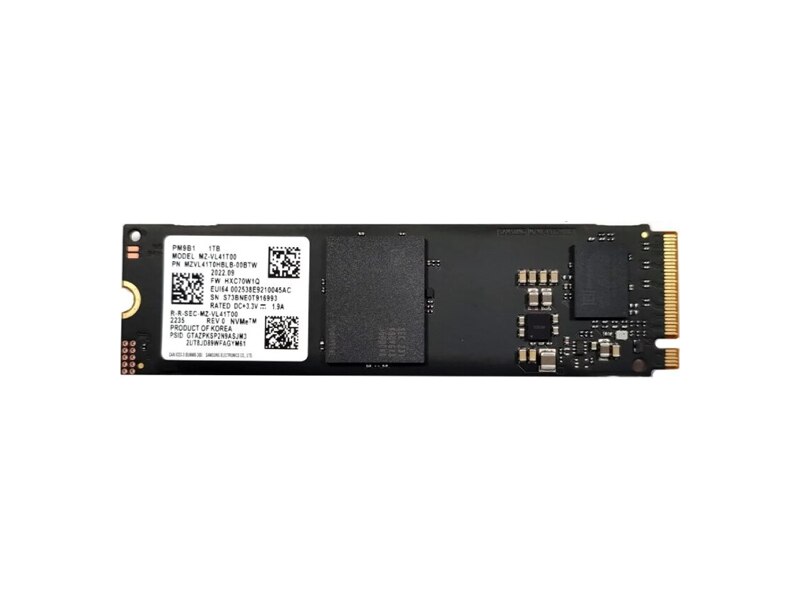 MZVL41T0HBLB-00B07  Samsung SSD 1024GB M.2 NVMe 80mm PM9B1