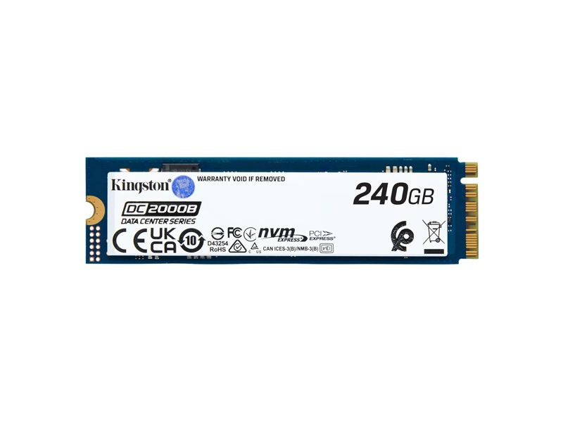 SEDC2000BM8/240G  Kingston SSD 240GB M.2 2280 PCIe 4.0 x4 175TBW DWPD 0.4