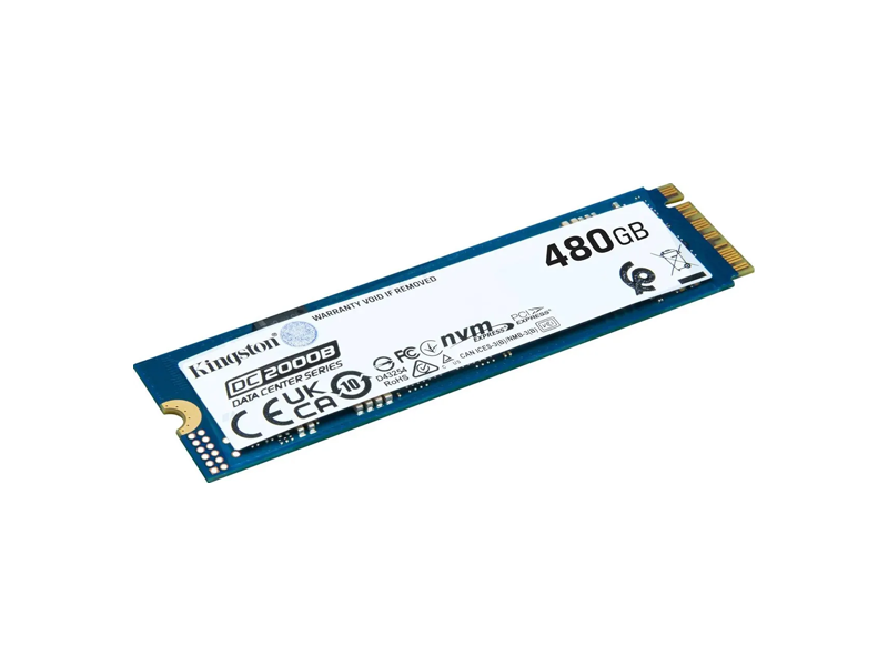 SEDC2000BM8/480G  Kingston SSD 480GB M.2 2280 PCIe 4.0 x4 350TBW DWPD 0.4