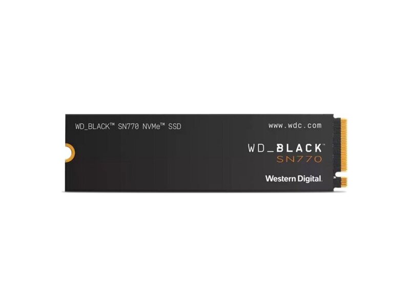 WDS200T3X0E  WD SSD Black SN770 NVMe, 2.0TB, M.2(22x80mm), NVMe, PCIe 4.0 x4, 3D TLC, R/ W 5150/ 4850MB/ s, IOPs 650 000/ 800 000, TBW 1200, DWPD 0.3