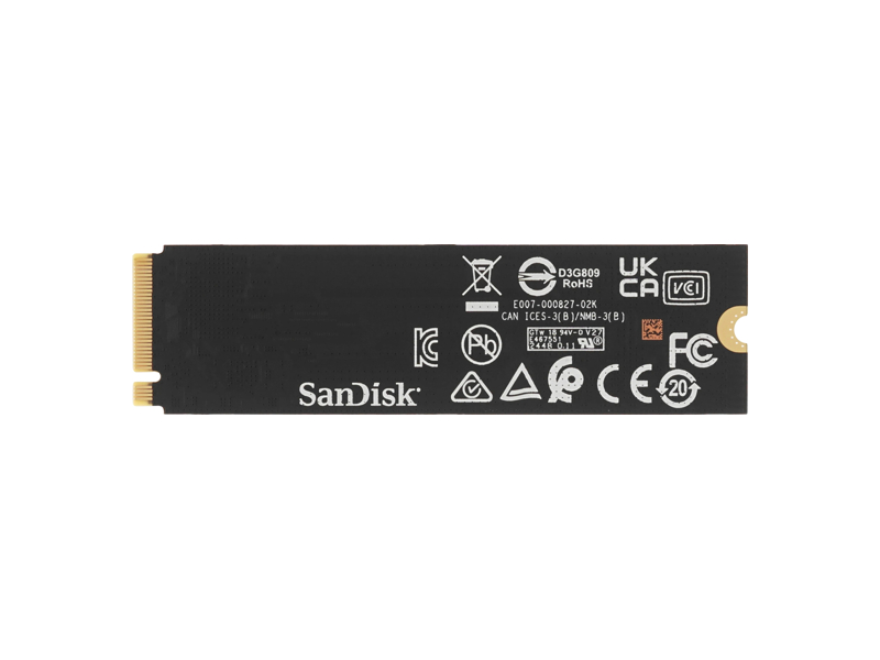WDS500G4X0E  SSD WD SN7100 500GB M2.2280 PCI-E Gen4 6800 MB/ s Black