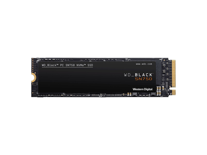 WDS400T3X0C  WD SSD Black SN750 WDS400T3X0C 4ТБ M2.2280 NVMe (без радиатора) 1