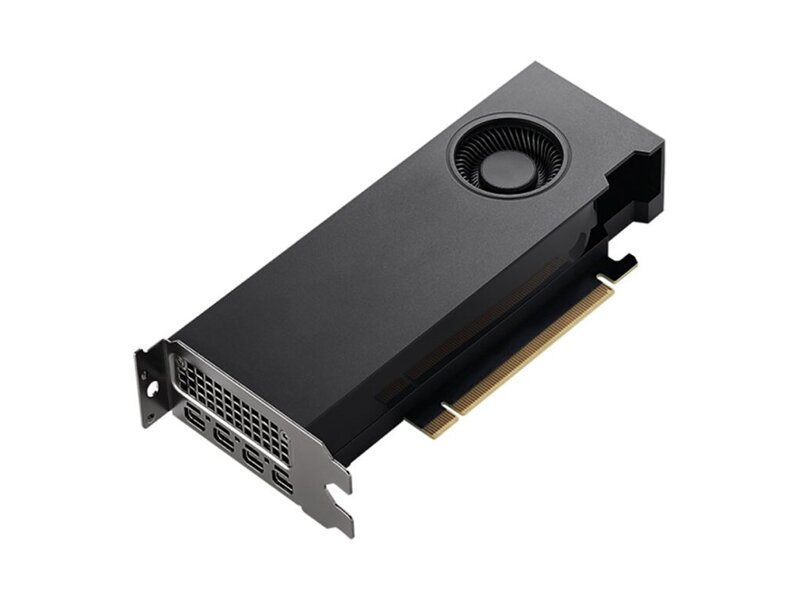 900-5G192-2200-000  Nvidia RTX A2000 6GB OEM PCI Express 4.0 16x 6 Гб GDDR6 (с ECC) 192 бита OpenGL 4.5, DirectX 12 4 x mini-DisplayPort v1.4, 7680 x 4320@60 Гц. Поддержка до 2х дисплеев 8К или 4х дисплеев 4К