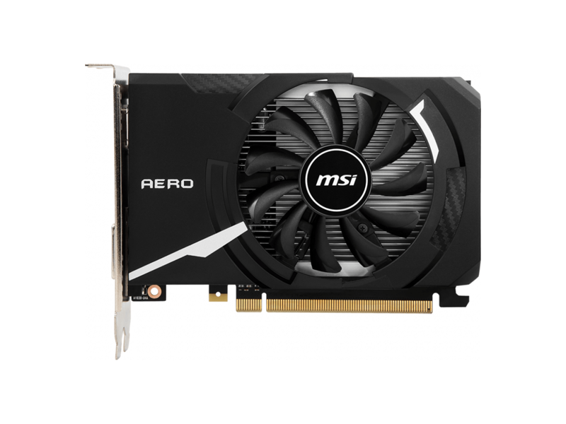 GeForce GT 1030 AERO ITX 2GD4 OC  Видеокарта MSI NVIDIA GeForce GT 1030 SDDR4 2 GB GeForce GT 1030 AERO ITX 2GD4 OC PCI-E3.0 DVI HDMI