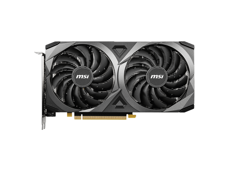 GeForce RTX 3050 VENTUS 2X XS 8G OC  Видеокарта MSI GeForce RTX 3050 VENTUS 2X XS 8G OC NVIDIA GeForce RTX 3050 8GB 128bit GDDR6 PCI-E Gen4 HDMI DP