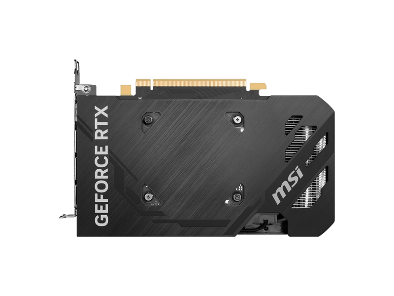 GeForce RTX 4060 Ti 8G VENTUS 2X BLACK E1 OC Видеокарта MSI GeForce RTX 4060 Ti/ 8GB / 128bit/ GDDR6/ PCI-E Gen4 x16/ HDMI / 3xDP 1