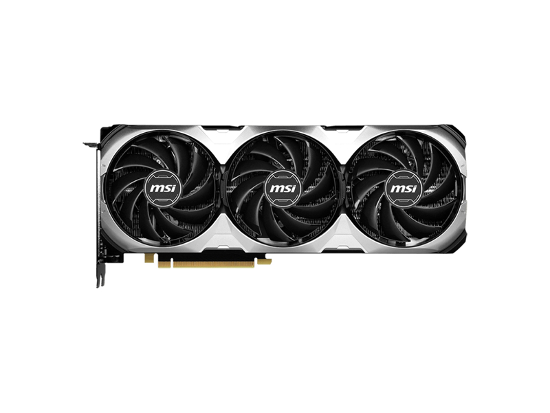 GeForce RTX 4070 Ti VENTUS 3X E1 12G OC Видеокарта MSI GeForce RTX 4070 Ti VENTUS 3X E1 12G OC NVIDIA GeForce RTX 4070 Ti 12GB GDDR6X 192bit PCI-E4.0 3xDP HDMI