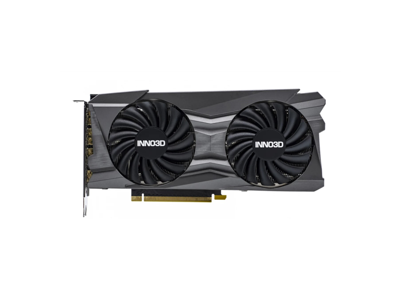 N306T2-08D6X-119032DH  Видеокарта INNO3D RTX3060Ti TWIN X2 OC LHR 8GB GDDR6 256bit HDMI 3xDP LHR RTL 2