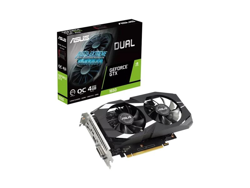 90YV0GX8-M0NA00  Видеокарта Asus DUAL-GTX1650-O4GD6-P-V2 8 Гб PCI Express 4.0 16x GDDR6X GeForce® RTX 3070 256 бит