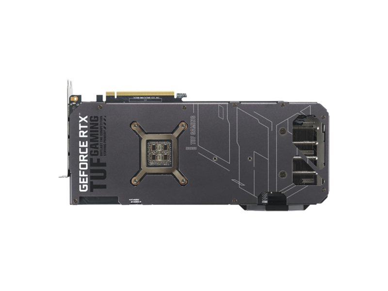 90YV0IY3-M0NA00  Видеокарта Asus TUF-RTX4090-O24G-OGGAMING RTX4090 HDMI*2 DP*3 24G D6X, NVIDIA GeForce RTX 4090, 24 GB GDDR6X (384bit), PCIe 4.0, (Quad-Slot), RGB 2x HDMI, 3x DisplayPort, Power Supply: 1x 16 pin (12VHPWR) 2