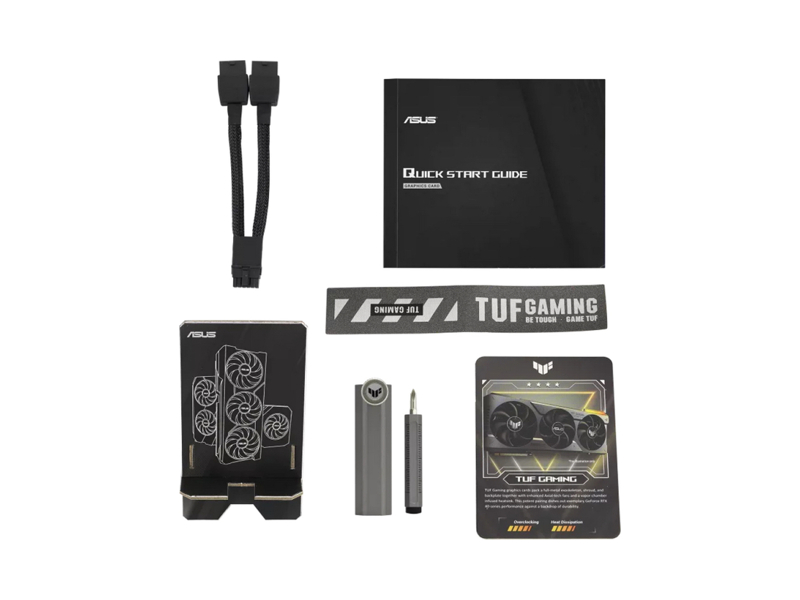 90YV0KF1-M0NA00  Видеокарта Asus TUF-RTX4070TIS-16GGAMING NVIDIA GeForce RTX 4070 Super 7680 x 4320 12Gb GDDR6X HDMI; DisplayPort 2 (Native HDMI 2.1a), x 3 (Native DisplayPort 1.4a) PCI Express 4.0 1