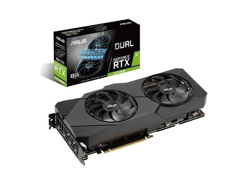 90YV0CN0-M0NA00  ASUS DUAL-RTX2070-8G-EVO / / RTX2070, 8GB GDDR6, HDM2, DP2 IN; 90YV0CN0-M0NA00