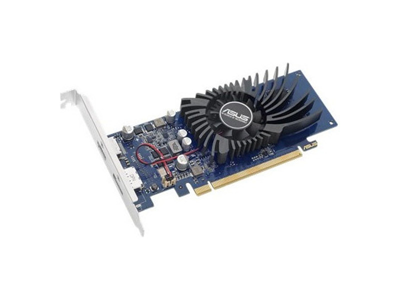 90YV0AT2-M0NA00  ASUS PCI-E GT1030-2G-BRK nVidia GeForce GT 1030 2048Mb 64bit GDDR3 1228/ 6008/ HDMIx1/ DPx1/ HDCP Ret low profile