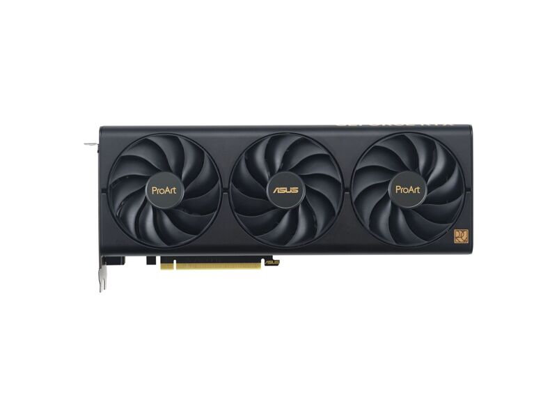 PROART-RTX4070-O12G Видеокарта Asus PCI-E 4.0 PROART-RTX4070-O12G NVIDIA GeForce RTX 4070 12288Mb 192 GDDR6X 2535/ 21000 HDMIx1 DPx3 HDCP Ret