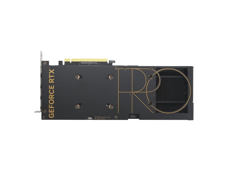 PROART-RTX4070-O12G Видеокарта Asus PCI-E 4.0 PROART-RTX4070-O12G NVIDIA GeForce RTX 4070 12288Mb 192 GDDR6X 2535/ 21000 HDMIx1 DPx3 HDCP Ret 2