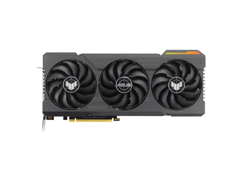 TUF-RTX4070TIS-16G-GAMING  Видеокарта Asus PCI-E 4.0 TUF-RTX4070TIS-16G-GAMING NVIDIA GeForce RTX 4070TI Super 16Gb 192bit GDDR6X 2730/ 21000 HDMIx2 DPx3 HDCP Ret