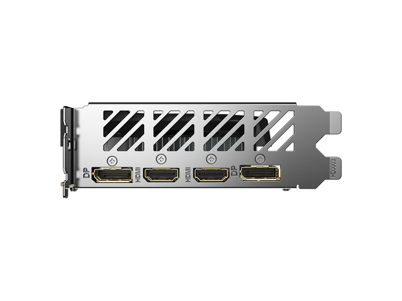 GV-N4060D6-8GD  Видеокарта Gigabyte PCI-E 4.0 GV-N4060D6-8GD NVIDIA GeForce RTX 4060 8192Mb 128 GDDR6 2550/ 17000 HDMIx2 DPx2 HDCP Ret 1