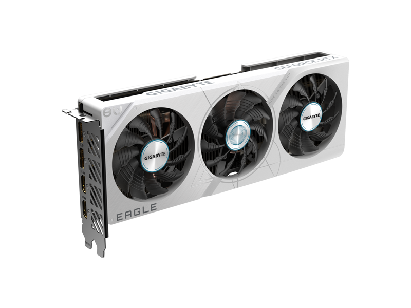 GV-N406TEAGLEOC ICE-8GD  Видеокарта Gigabyte NVIDIA GeForce RTX 4060TI EAGLE OC 8Gb 128bit GDDR6 PCI-E 4.0 2xHDMI 2xDisplay Port