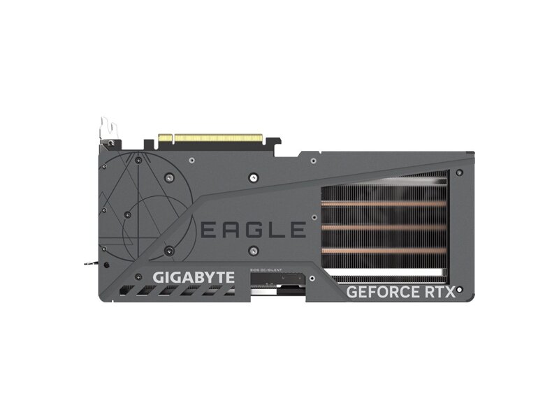 GV-N407TEAGLE-12GD  Видеокарта Gigabyte PCI-E 4.0 GV-N407TEAGLE-12GD NVIDIA GeForce RTX 4070TI 12288Mb 192 GDDR6X 2610/ 21000 HDMIx1 DPx3 HDCP Ret 2