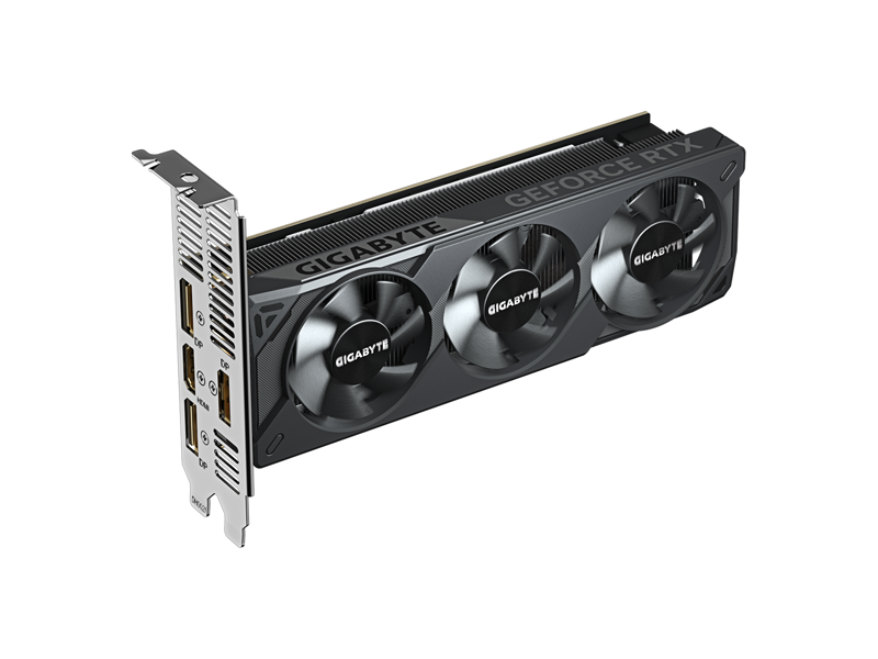 GV-N5060OC-8GL Видеокарта Gigabyte GeForce RTX 5060 OC Low Profile 8G GeForce RTX 5060 8GB 128bit GDDR7 PCI-E Gen5 HDMI 3xDP