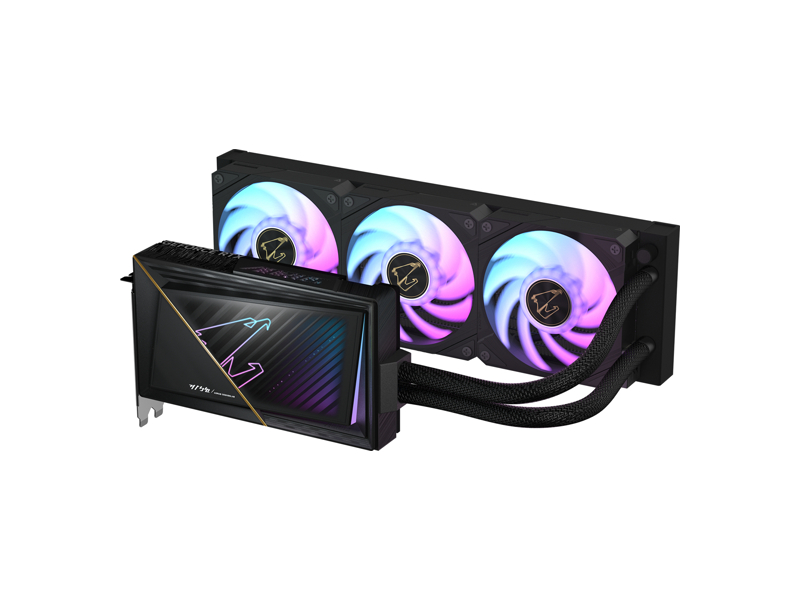 GV-N5080AORUSX W-16GD  Видеокарта GIGABYTE AORUS GeForce RTX 5080 XTREME WATERFORCE 16G GeForce RTX 5080 16GB 256bit GDDR7 PCI-E Gen5 HDMI 3xDP
