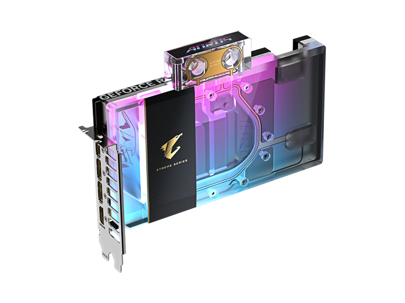 GV-N5080AORUSX WB-16GD  Видеокарта GIGABYTE AORUS GeForce RTX 5080 XTREME WATERFORCE WB 16G GeForce RTX 5080 16GB 256bit GDDR7 PCI-E Gen5 HDMI 3xDP