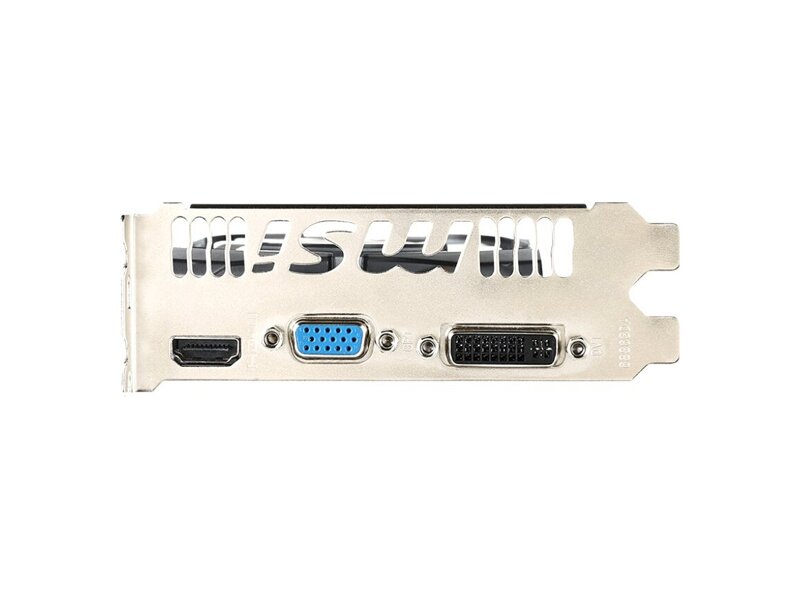 N730-2GD3V3  Видеокарта MSI PCI-E N730-2GD3V3 NVIDIA GeForce GT 730 2048Mb 64 GDDR3 902/ 1600 DVIx1 HDMIx1 CRTx1 HDCP Ret 2