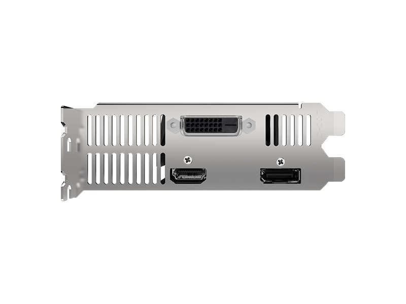 GV-N1650OC-4GL  Видеокарта Gigabyte PCI-E GV-N1650OC-4GL nVidia GeForce GTX 1650 4096Mb 128bit GDDR5 1665/ 8002 DVIx1/ HDMIx1/ DPx1/ HDCP Ret 2