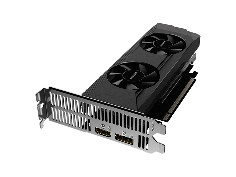 GV-R64D6-4GL Видеокарта Gigabyte GV-R64D6-4GL RX6400 4GB GDDR6 PCI-E HDMI DP 2