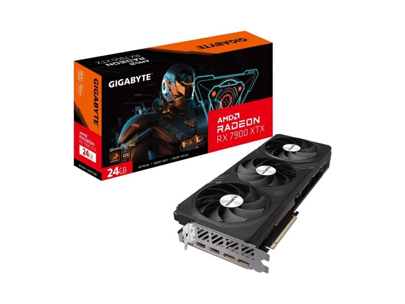 GV-R79XTXGAMING OC-24GD  Видеокарта Gigabyte PCIE16 RX 7900 XTX 24GB R79XTXGAMING OC-24GD GIGABYTE