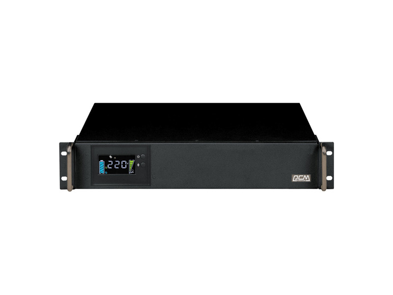 KIN-1500AP LCD  ИБП Powercom Smart-UPS King Pro RM, KIN-1500AP LCD 1200Вт 1500ВА черный