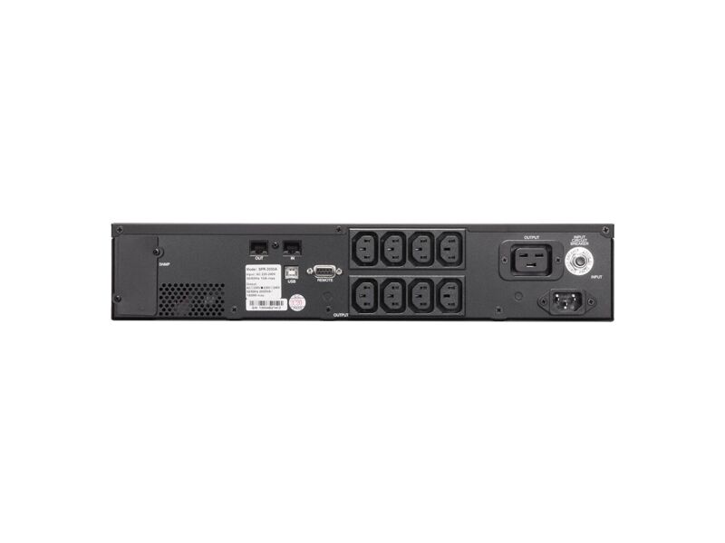 SPR-1500  ИБП Powercom SMART KING PRO+, Line-Interactive, 1500VA / 1050W, Rack/ Tower, IEC, Serial+USB, SmartSlot 1