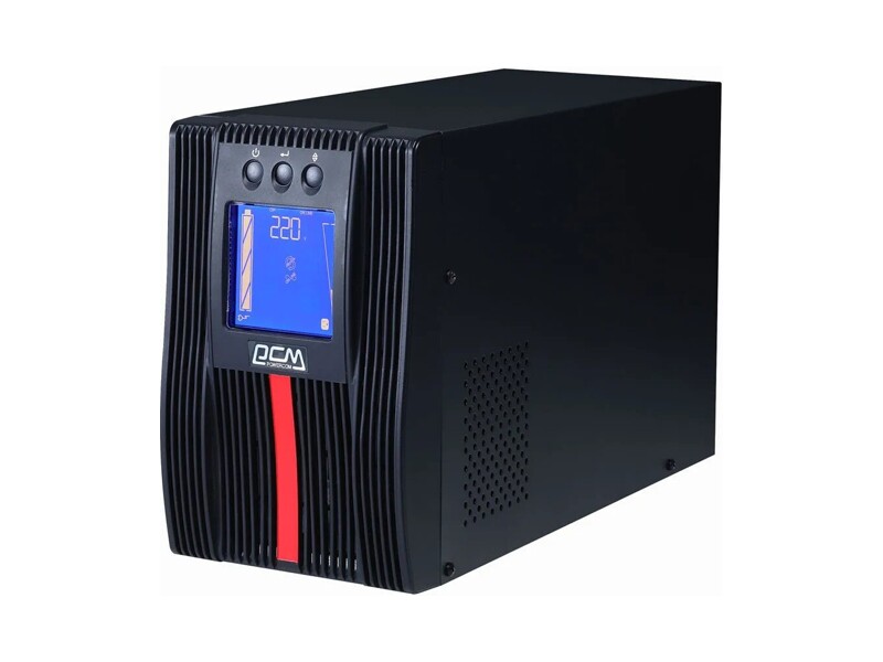 1034861  UPS Powercom MACAN MAC-1000 1000VA/ 1000W Tower, 4*IEC320-C13, Serial+USB, SNMP Slot