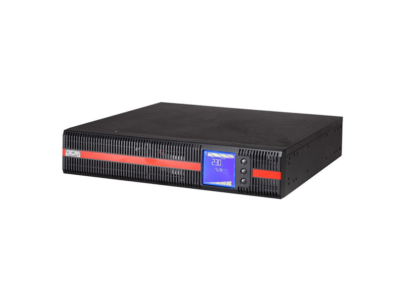1076118  UPS Powercom MACAN SE MRT-1000SE 1000VA/ 1000W Rack/ Tower, 8*IEC320-C13, LCD, Serial+USB, SmartSlot, подкл. Доп. Батарей 1