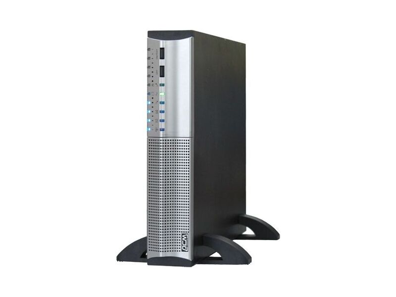 SRT-1000A  ИБП Powercom Smart-UPS SMART RT, Line-Interactive, 1000VA / 900W, Rack/ Tower, IEC, Serial+USB, SmartSlot, подкл. доп. батарей 2