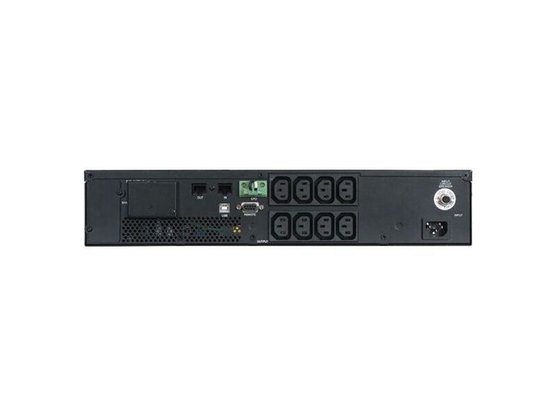 SRT-2000A  ИБП Powercom Smart-UPS SMART RT, Line-Interactive, 2000VA / 1800W, Rack/ Tower, IEC, Serial+USB, SmartSlot, подкл. доп. батарей 1