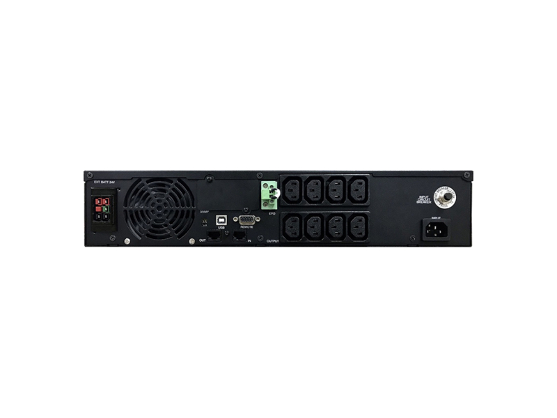 SRT1000A  ИБП Powercom SMART RT, SRT1000A LCD Line-Interactive 900W/ 1000VA 2
