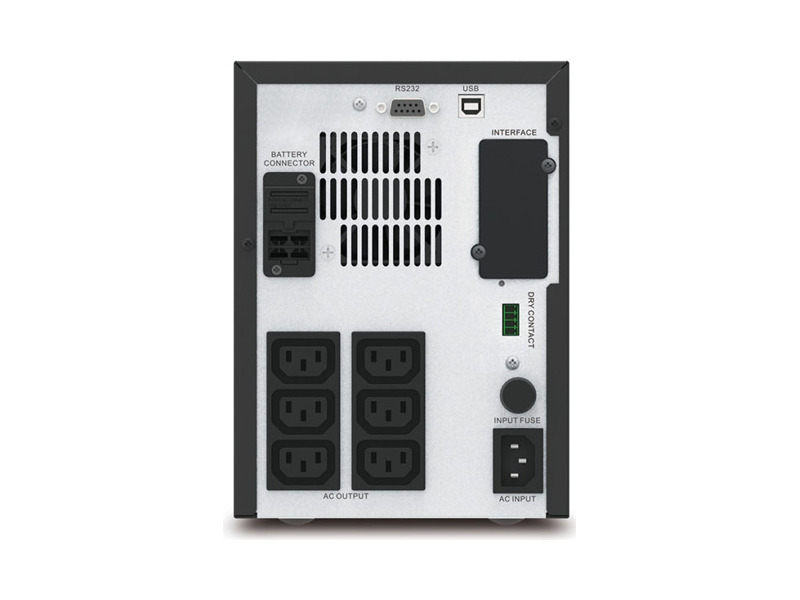 SMV1000CAI  ИБП APC Easy UPS SMV 1000VA/ 700W, Line-Interactive, 220-240V 6xIEC C13, SNMP slot, USB 1
