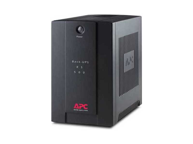 BR500CI-RS  ИБП APC Back-UPS RS, 500VA / 300W, Line-Interactive, Tower, IEC