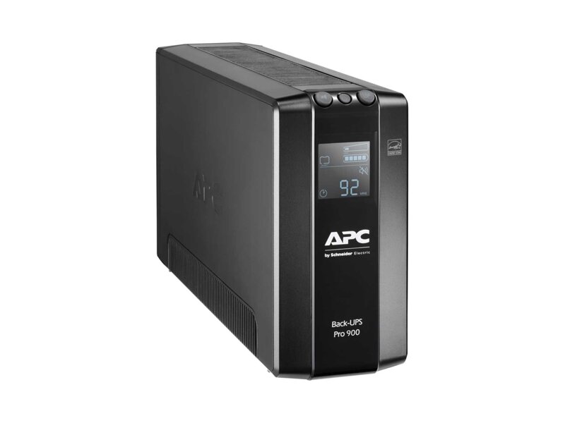 BR900MI  ИБП APC Back-UPS Pro, Интерактивная, 900 ВА / 540 Вт, Tower, IEC, LCD, USB, USB 1