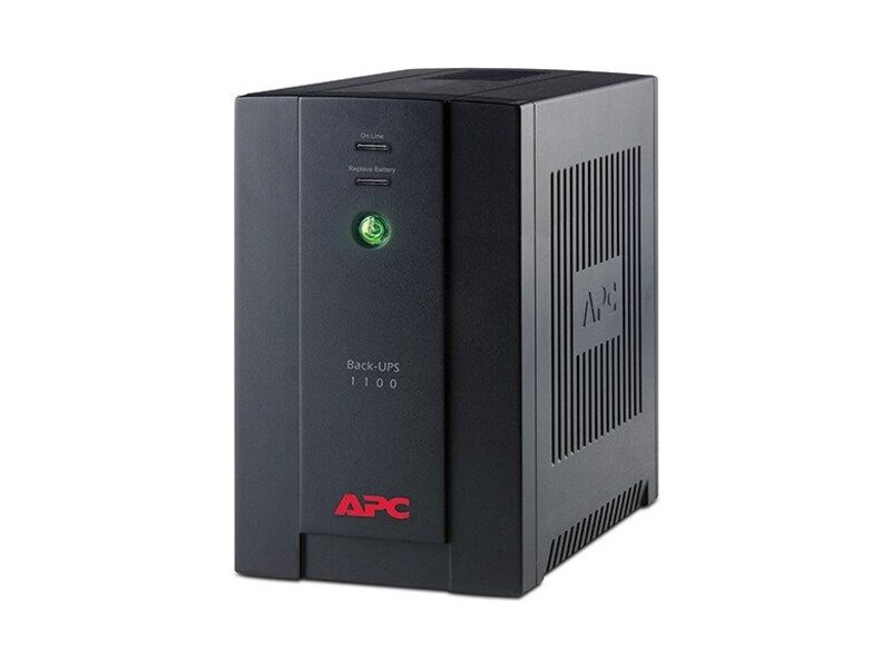 BX1100CI-RS  ИБП APC Back-UPS RS, 1100VA/ 660W, 230V, AVR, 4xRussian outlets (4 batt.), Data/ DSL protection, user replacable batteries (REP.BR1100CI-RS)
