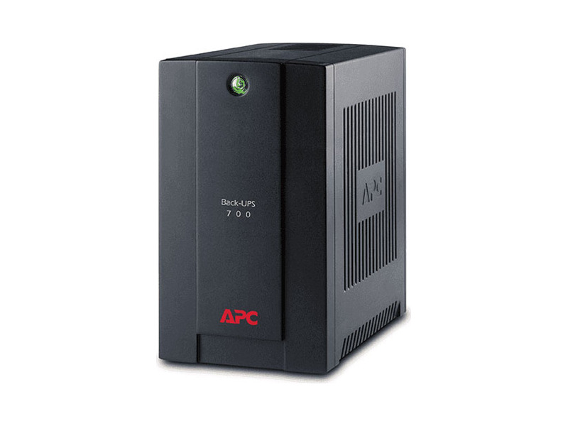 BX700UI  ИБП APC Back-UPS, 700VA/ 390W, 230V, AVR, Interface Port USB, (4) IEC Sockets, user replacable batteries