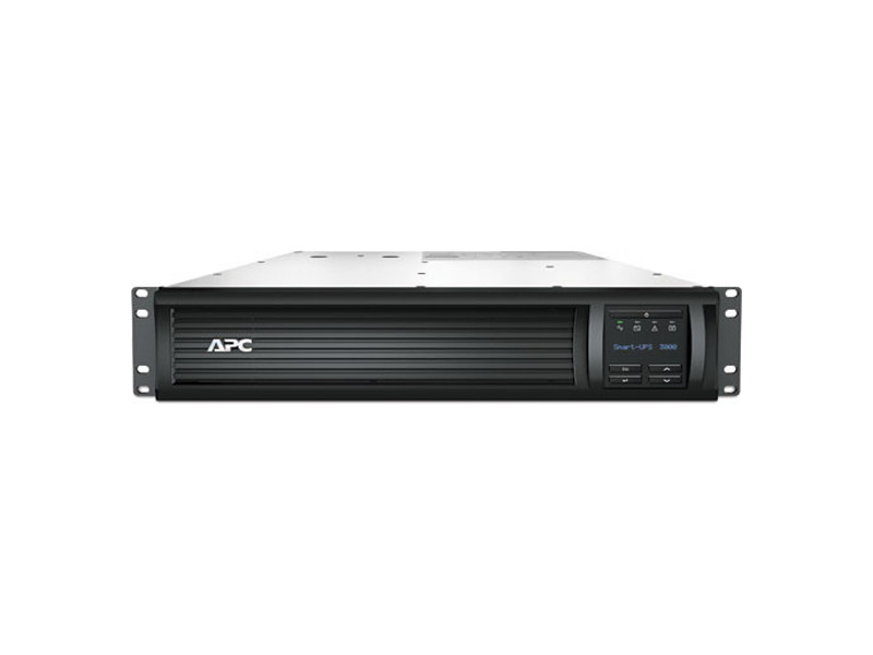 SMT3000RMI2U  ИБП APC Smart-UPS 3000VA/ 2700W, RM 2U, Line-Interactive, LCD, Out: 220-240V 8xC13 (4-Switched) 1xC19, EPO, HS User Replaceable Bat, Black.(REP: SUA3000RMI2U) 1